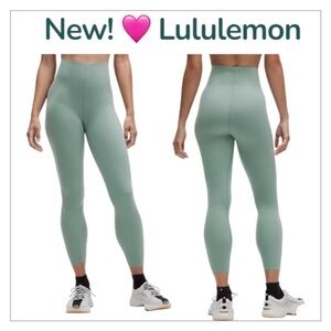 NEW! Lululemon Glow Up HR Tight 25 in Light Seafoil